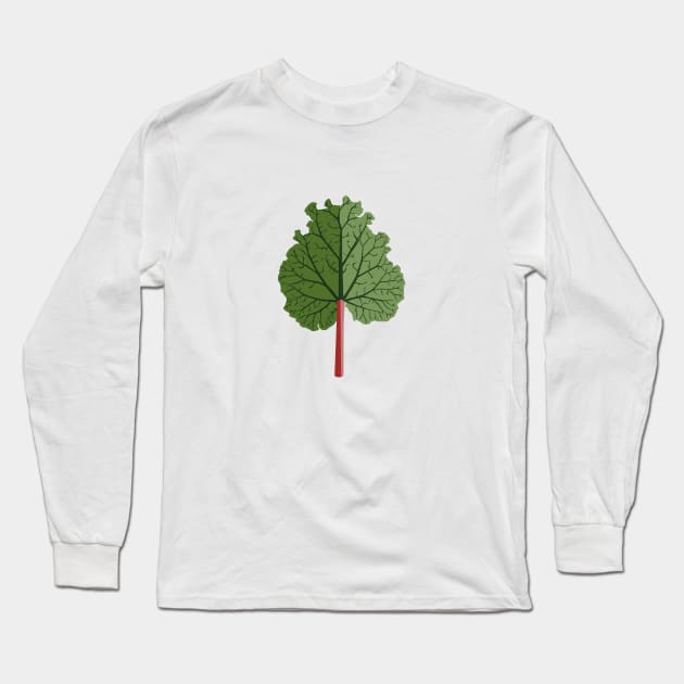 Rhubarb Long Sleeve T-Shirt by Cilcreates